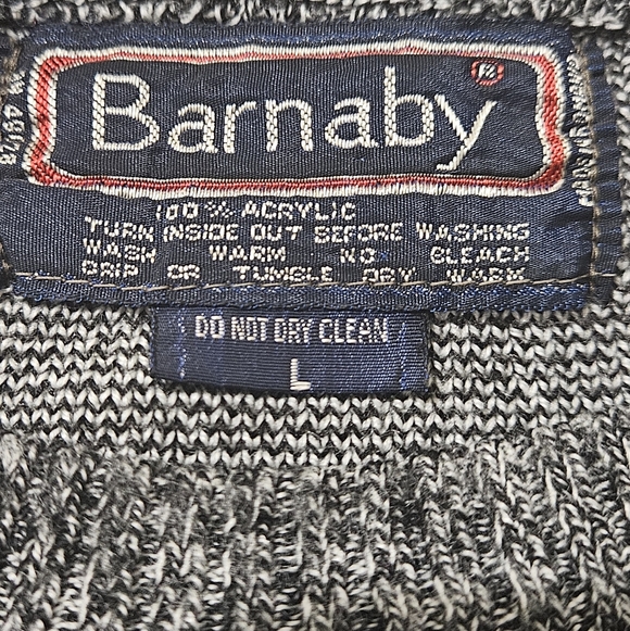 Barnaby/sweater/men's/vintage 80s or 90s style, grunge/urban fashion/Crewneck - Picture 6 of 8